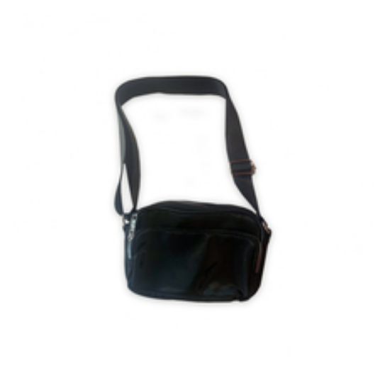 Imagen de Cartera negra lisa Todomoda