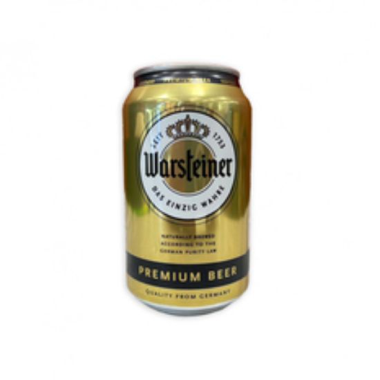Imagen de Cerveza de lata Warsteiner (330 ml / 11.15 oz)